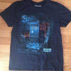 Dr. Who Navy blue T-shirt .